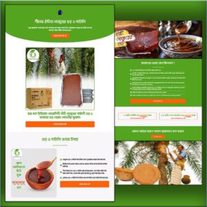 Khejurer Gur - Cartflows Landing Page