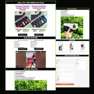 Perfume - Cartflows Landing Page