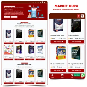 Digital Product Website